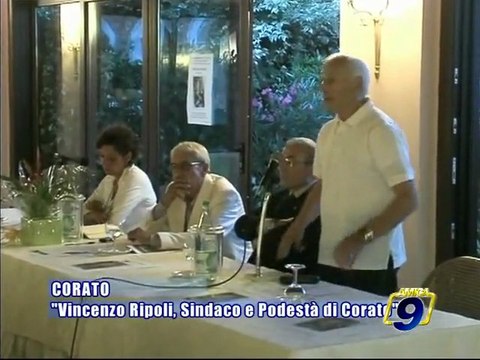 CORATO. Presentato il libro: Vincenzo Ripoli, Sindaco e Podesta' di Corato
