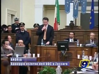 Скачать видео: ANDRIA.  Appoggio esterno dell' UDC a Zaccaro