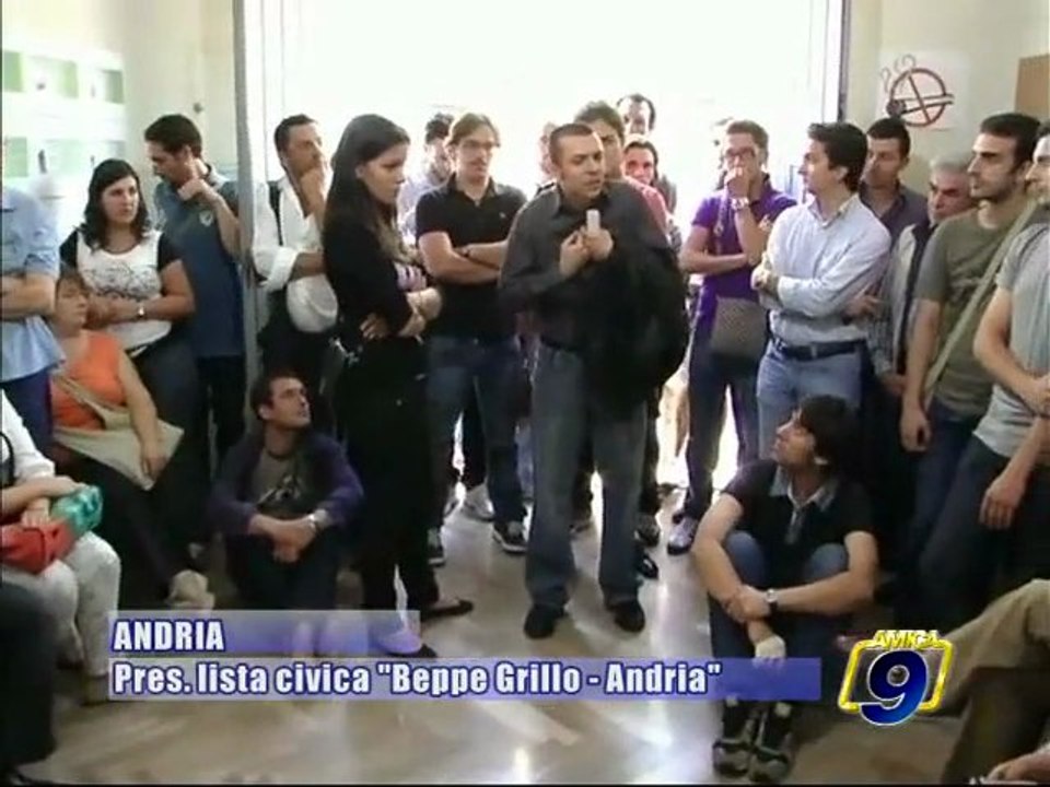 ANDRIA. Presentata la lista civica "Beppe Grillo - Andria"