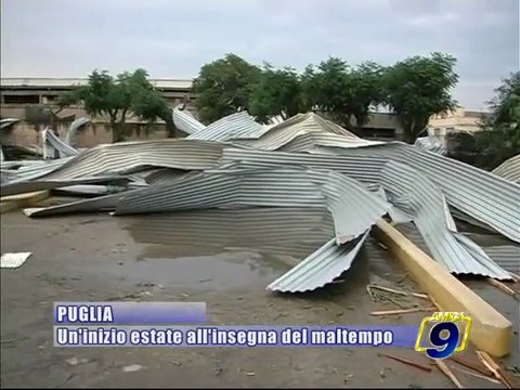 Un'inizio estate all'insegna del maltempo, danni nelle citta' della BAT