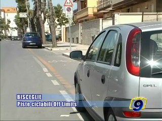 BISCEGLIE. Piste ciclabili traformate in parcheggi