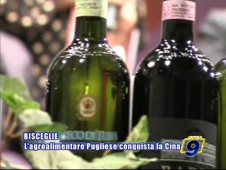 BISCELGIE. L'Agroalimentare del nordbarese conquista la Cina