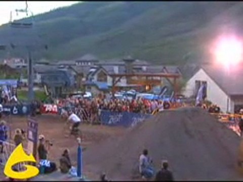 Slopestyle comp with Cam, Lenosky and Kyle Teva Mountain Games 2007