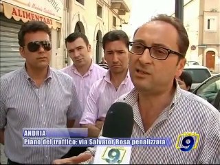 ANDRIA. Via Salvator Rosa penalizzata, le proteste dei commercianti