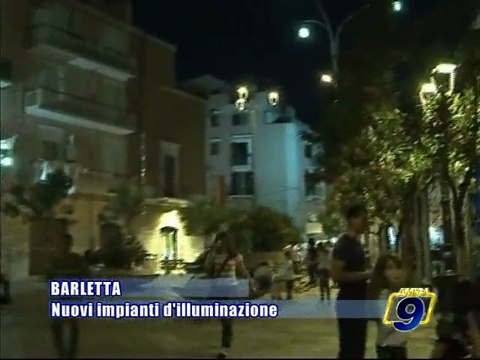 BARLETTA. Inaugurato nuovo impianto di illuminazione nel quartiere settefrati