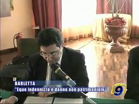BARLETTA. equo indennizzo e danno non patrimoniale , convegno AGIFOR