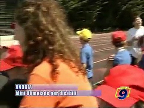 ANDRIA . Miniolimpiade per diversamente abili