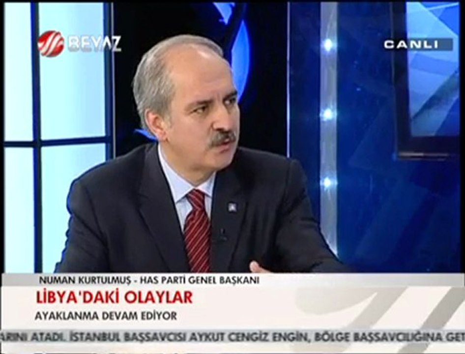 Has Parti Lideri Numan Kurtulmuş | Beyaz Tv | 22 Şubat 2011