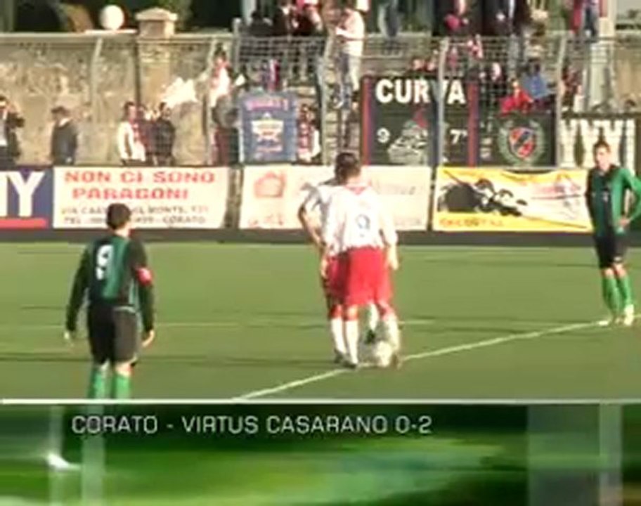 Corato - Virtus Casarano 0-2  [13^Giornata Eccellenza Pugliese]