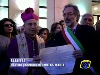 BARLETTA diventa citta' di Maria