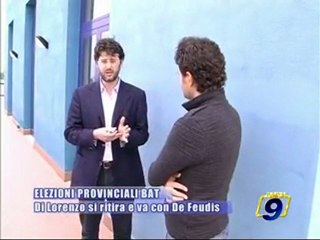 PROVINCIALI BAT. Di Lorenzo si ritira e va con De Feudis