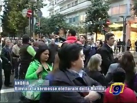PROVINCIALI BAT. Rinviata la kermesse della Marmo