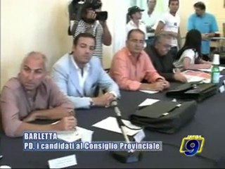 Descargar video: PROVINCIALI BAT. Ufficializzati i candidati del PD di Barletta