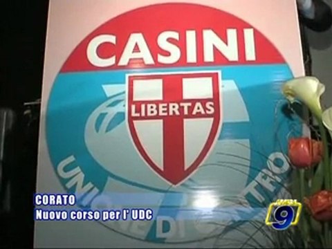 CORATO. Nuovo corso per l'UDC