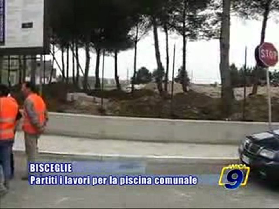 BISCEGLIE. Posata la prima pietra per la piscina comunale