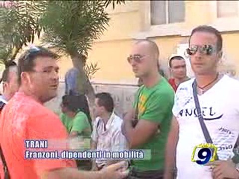 TRANI. Franzoni Filati, dipendenti in mobilita'