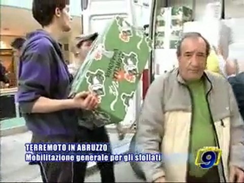 TERREMOTO IN ABRUZZO. Mobilitazione generale per gli sfollati