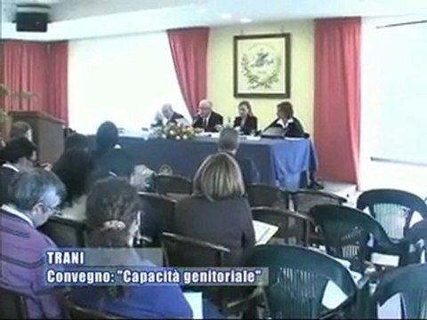 TRANI. Convegno: Capacita' Genitoriale