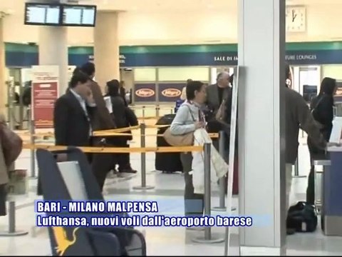 AEROPORTI DI PUGLIA | Nuovi voli Bari - Milano Malpensa