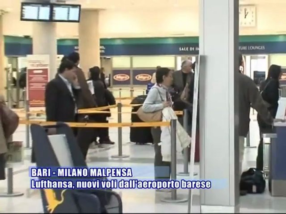AEROPORTI DI PUGLIA | Nuovi voli Bari - Milano Malpensa