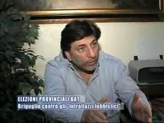 PROVINCIALI BAT. Domenico Briguglio contro gli "intrallazzi lobbistici"