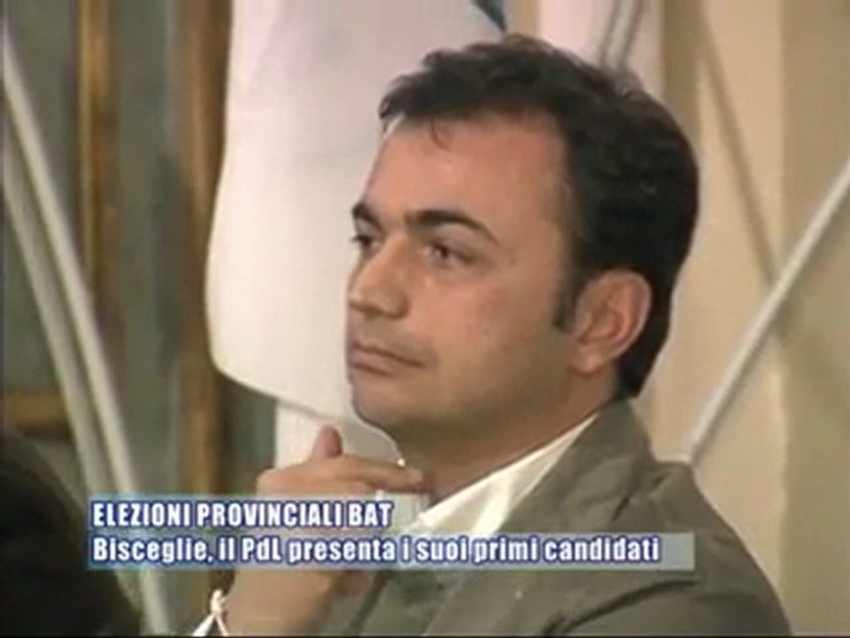 PROVINCIALI BAT. Bisceglie, il PDL presenta i suoi primi candidati