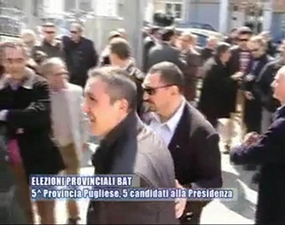 PROVINCIALI BAT. 5 i candidati alla presidenza della nuova provincia