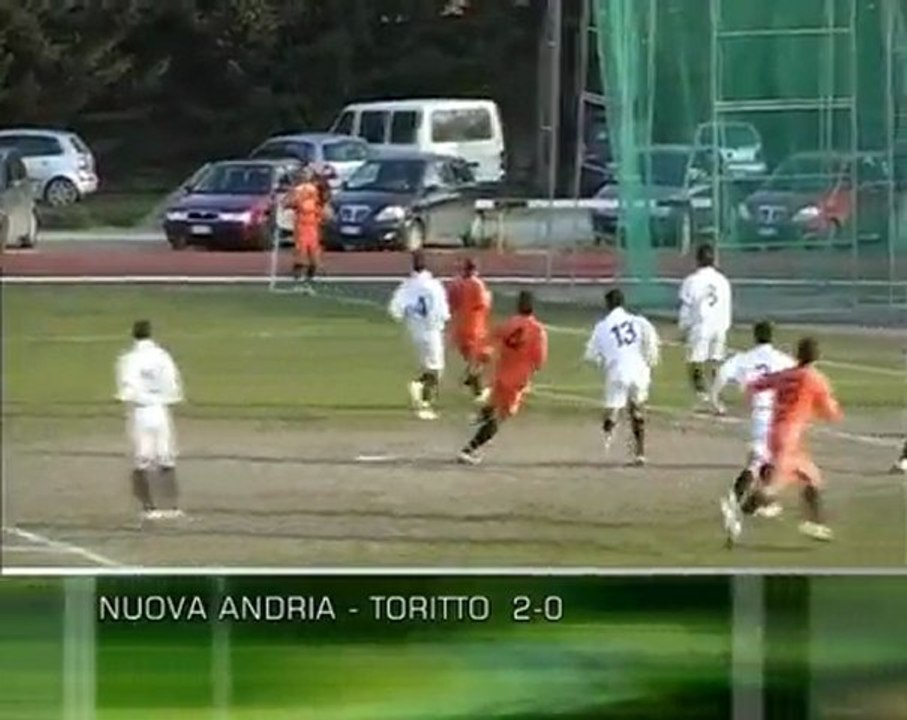 NUOVA ANDRIA - TORITTO 2-0
