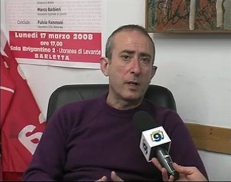 E' Luigi Antonucci il primo segretario provinciale CGIL - BAT