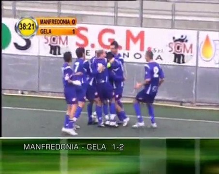 MANFREDONIA - GELA 1-2 [24^ Giornata Seconda Divisione Gir/C 2008/09]