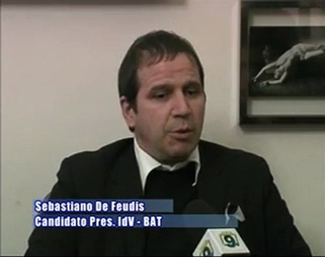 PROVINCIALI BAT. DE Feudis candidato Presidente IDV BAT
