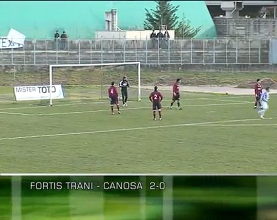FORTIS TRANI - CANOSA 2-0
