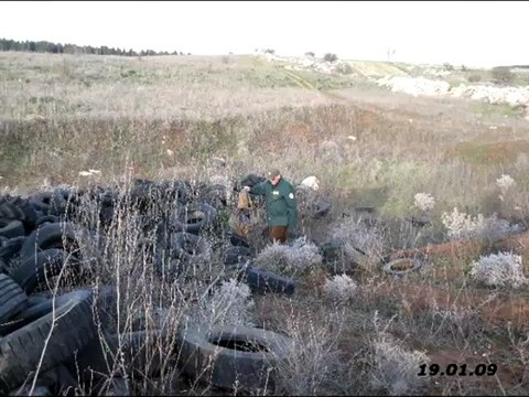 ANDRIA. Discarica abusiva nel territorio murgiano