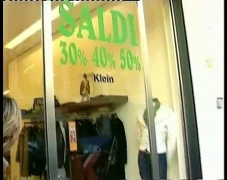 Il 3 Gennaio iniziano i saldi