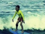 Heath Joske surfing in Hawaii December 2010