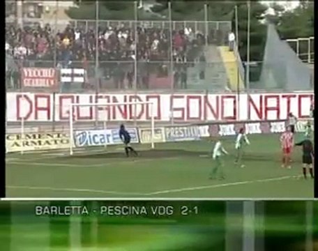 Barletta - Pescina VDG 2-1 [13^ Giornata Seconda Divisione gir.C 2008/09]