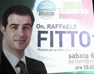 Bisceglie, l'on. Fitto alla festa tricolore