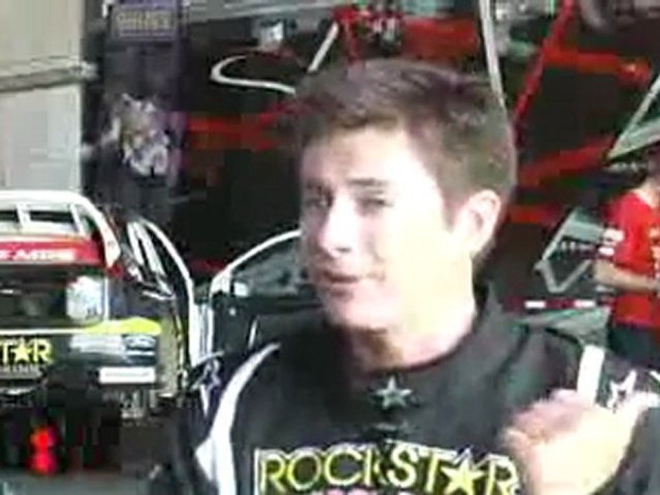 Tanner Foust drifting practice for X Games