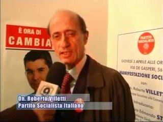 Corato, l'On. Villetti per Stolfa sindaco