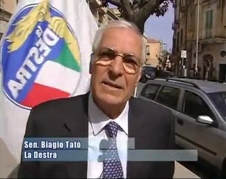 POLITICHE 2008 Biagio Tatò, candidato al Senato - AMICA9 tv