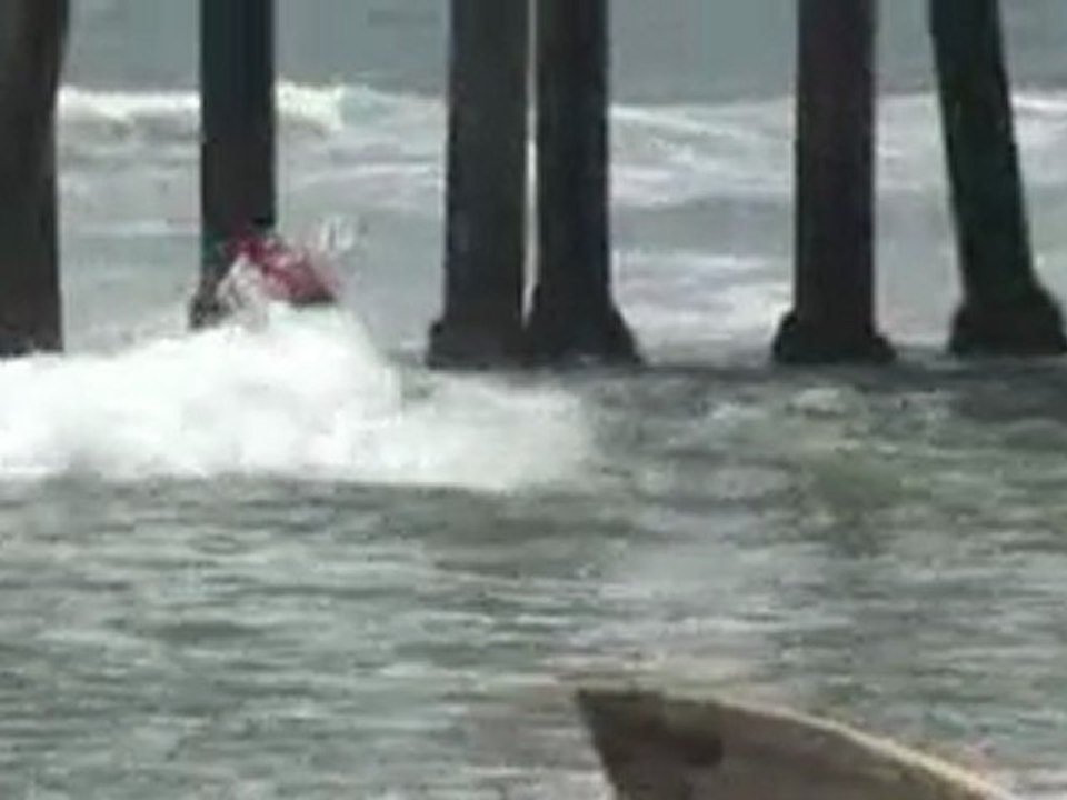 2008 Honda U.S. Open of Surfing junior boys semifinals, Huntington Beach CA