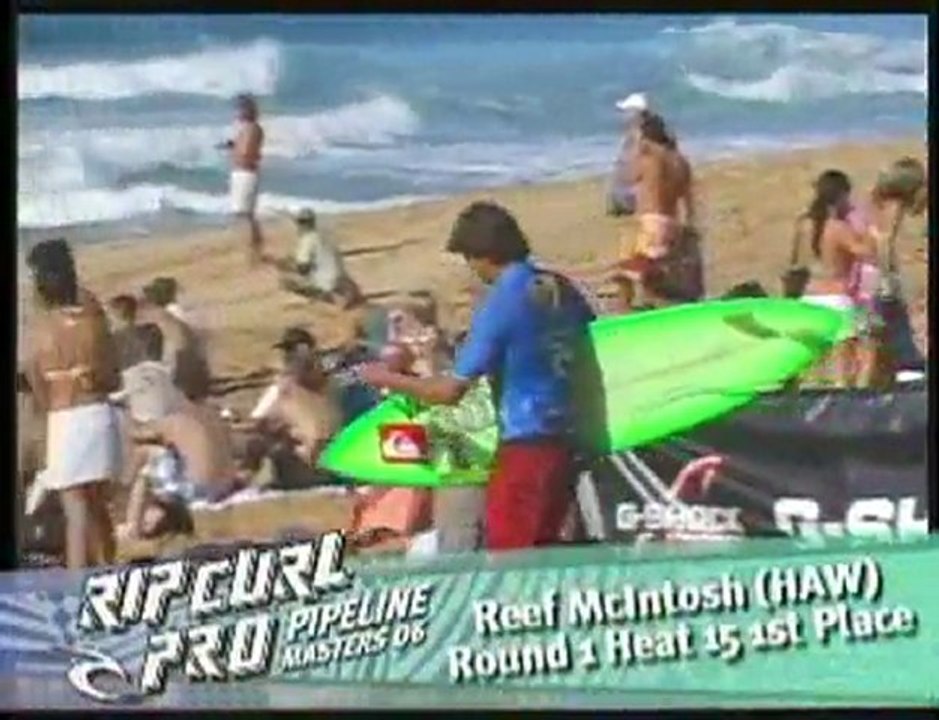 Day 1 Action Video 4: Rip Curl Pro Pipeline Masters