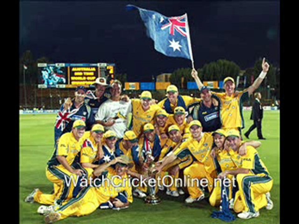 watch Australia vs Zimbabwe 2011 cricket world cup online li