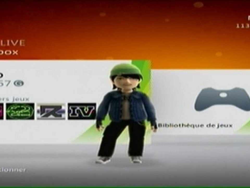 [Présentation] Menu XBOX 360