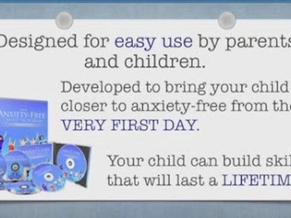 Cure Childhood Anxiety