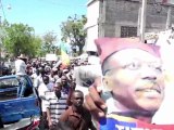 Haïti: manifestation pour le retour de l'ex-président Aristide
