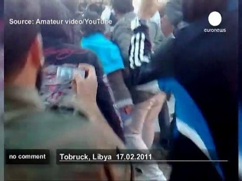 Manifestations pro et anti Khadafi en Libye - no comment