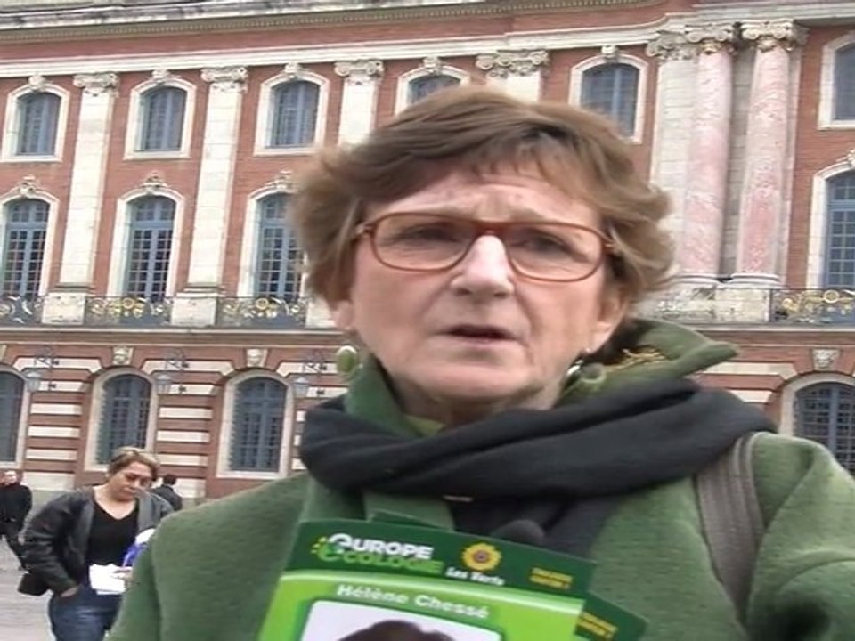 Spot Hélène Chessé Candidate EELV sur le Canton  Toulouse I
