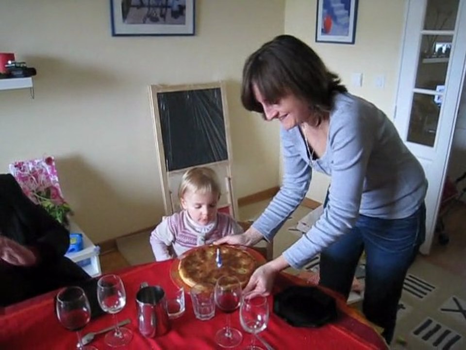 Caroline bougies 2ans