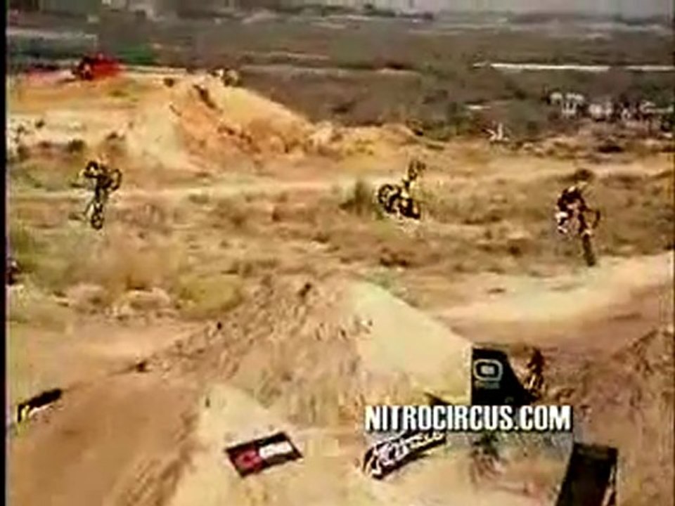 Travis Pastrana and the Nitro Circus Crew at the NC Compound